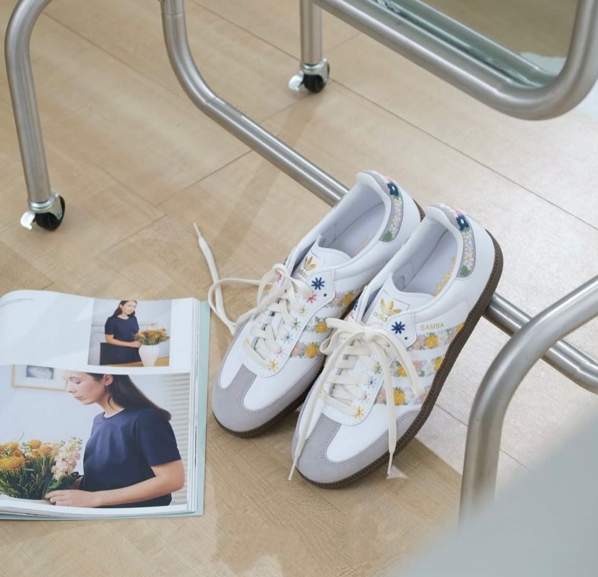 Adidas Originals x Juice Samba OG Flower